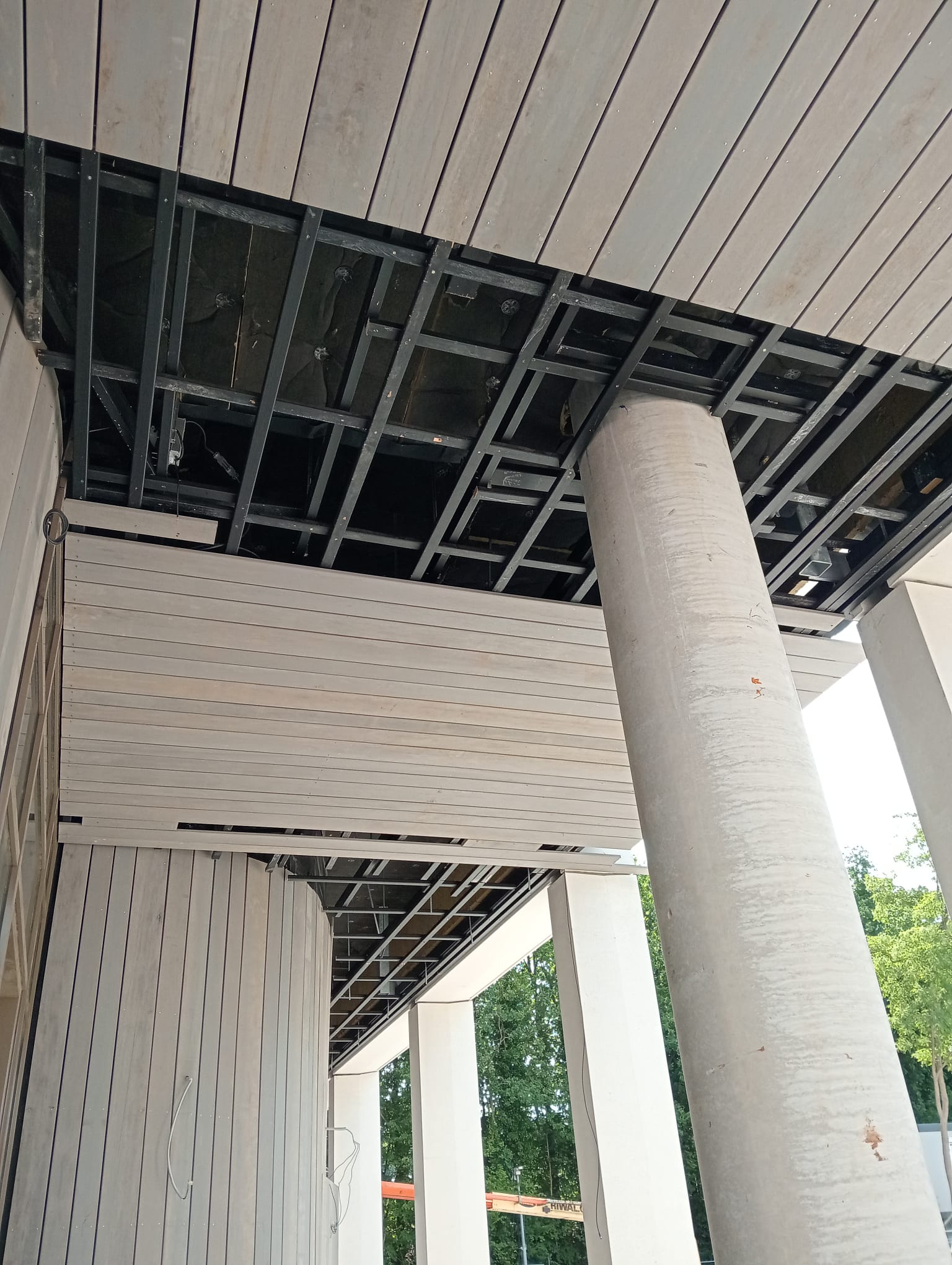 Montage van gevelplanken